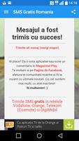 Roumanie SMS gratuit capture d'écran 1