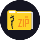 Zip file extractor icône