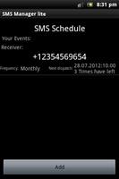 SMS Manager lite screenshot 1