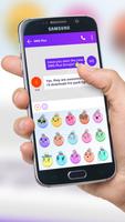 Colorful Emoji Pack for SMS Plus captura de pantalla 2