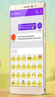 Cute Emoji Pack for SMS Plus capture d'écran 1