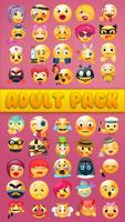 Adult Emoji Pack for SMS Plus capture d'écran 2
