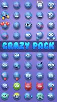 Blue Emoji Pack imagem de tela 2