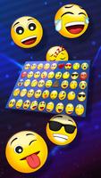 Cooles Emoji-Paket Plakat