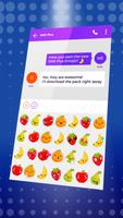 Fruits Emoji for SMS Plus screenshot 2