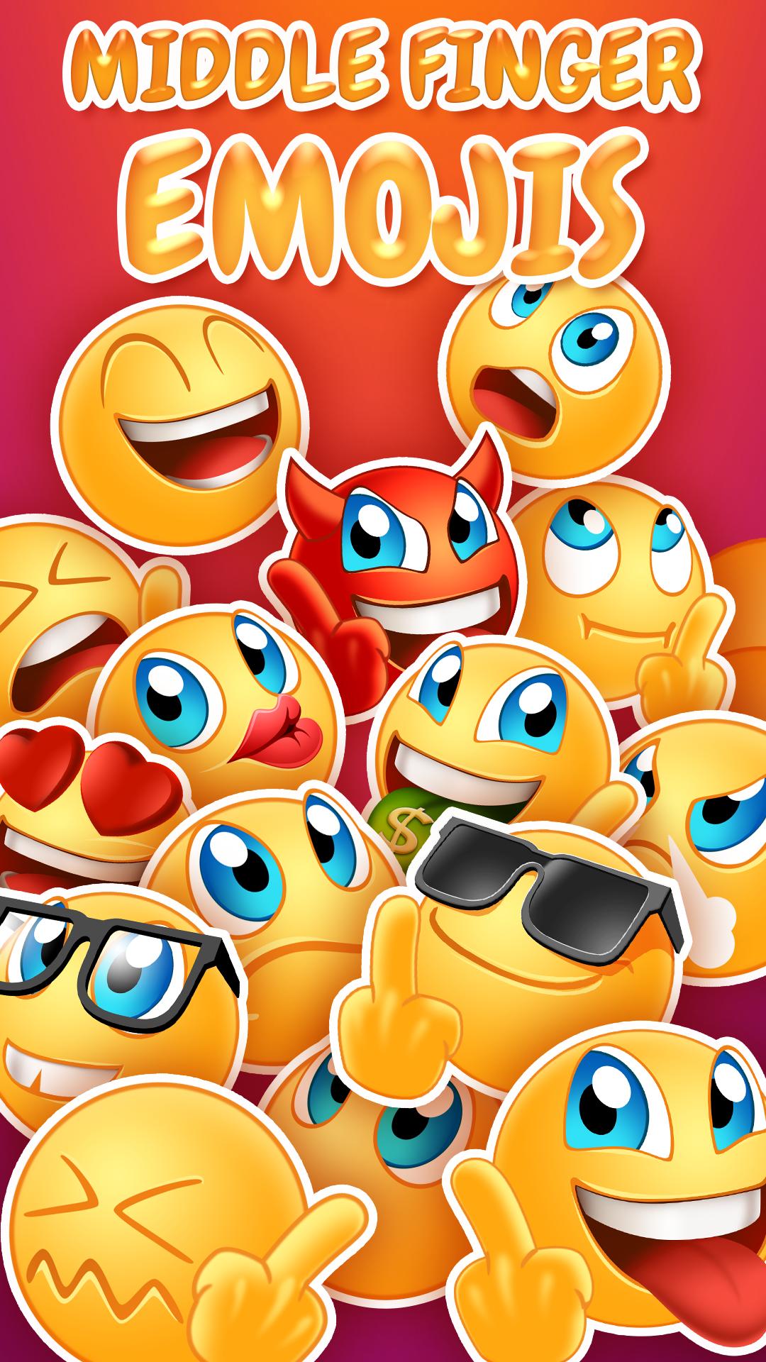 Middle Finger Emoji Pack For Sms Plus For Android Apk Download