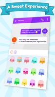 Sweet Emoji Pack for SMS Plus capture d'écran 1