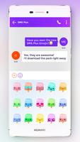 Sweet Emoji Pack for SMS Plus screenshot 2