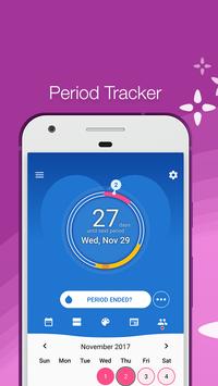 Period Tracker Bloom, Menstrual Cycle Tracker poster