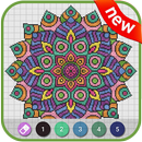 Mandala Pixel Art – Coloring by Number APK