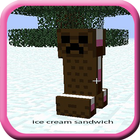 Ice Cream Sandwich MCPE icône