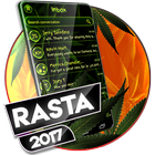 SMS Weed Rasta Green icône