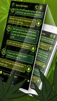 SMS Weed Rasta Green capture d'écran 1