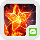IVY SMS Fireworks Wallpaper icône