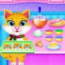 Little Kitty Cookie Sweet Bakery Kitchen APK