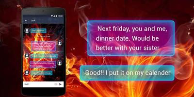 IVY SMS Colorful Bubble screenshot 1
