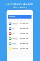 APUS Messenger : social apps all-in-one capture d'écran 1