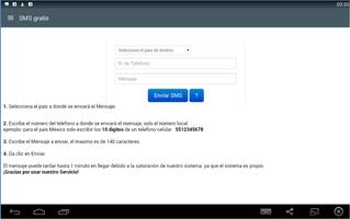 SMS Gratis Mexico - dexub Cartaz