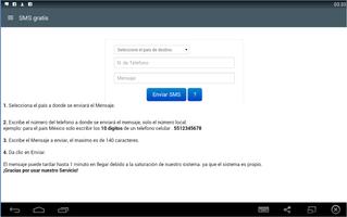 SMS Gratis Mexico - dexub capture d'écran 1