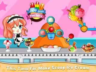 Ice Cream Factory Popsicle Cone Maker APK download