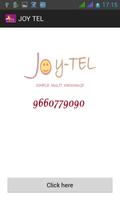 1 Schermata JOY TEL - 1 No. all recharges