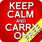 Keep Calm and Carry On (Free) icône