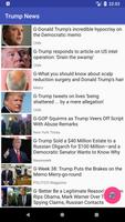 President Trump News - Instant Notifications Affiche