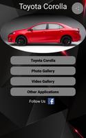 Toyota Corolla Car Photos and Videos plakat