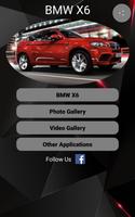 BMW X6 Car Photos and Videos पोस्टर