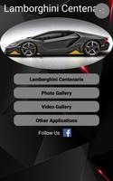 Lamborghini Centenario Car Photos and Videos Cartaz