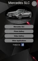 मर्सिडीज एसएलसी कार तस्वीरें और वीडियो पोस्टर