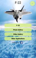 F-22 Photos and Videos Affiche
