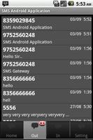 SMS Gateway Application captura de pantalla 3