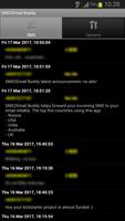 SMS2Email Buddy ภาพหน้าจอ 1