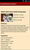 Resep Masakan Sumatera スクリーンショット 3