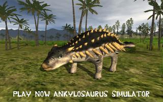 Ankylosaurus simulator Affiche