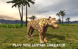 Wild leopard simulation 2019 poster