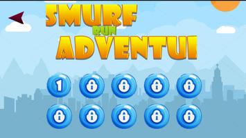 Adventure Smurf Run Game 2018 स्क्रीनशॉट 2