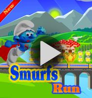 Super Smurfs Jungle Run постер