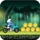 Smurf Motorcycle Adventures Zeichen