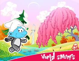 Adventures smurfs run game poster