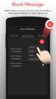 sms and call blocker captura de pantalla 3