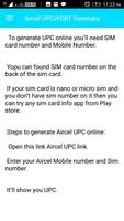 Aircel Port Online Generator ภาพหน้าจอ 3