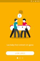 Baby-foot connecté Affiche