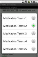 NCLEX Note / Flash Cards screenshot 1