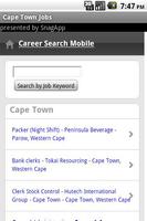 Cape Town Jobs โปสเตอร์