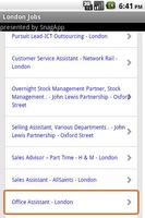 1 Schermata London Jobs