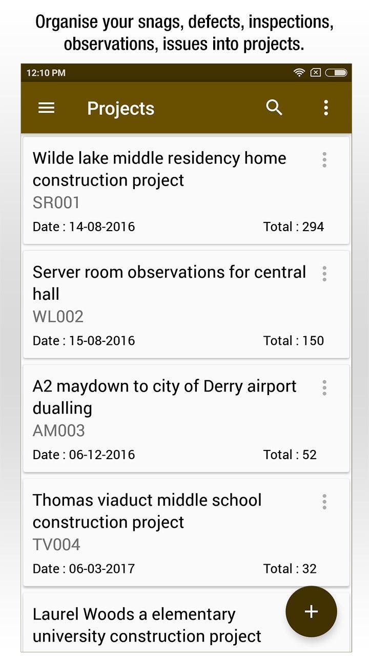 Snagbricks Site Auditing Snagging Punch List Para Android Snagbricks Site Auditing Snagging Punch List Para Android