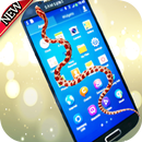 snake on screen mobile APK