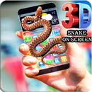 ثعبان على شاشة الهاتف - مزحة APK